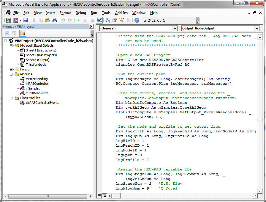 Breaking the HEC-RAS Code